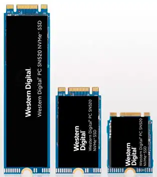 western digital m.2 ssds